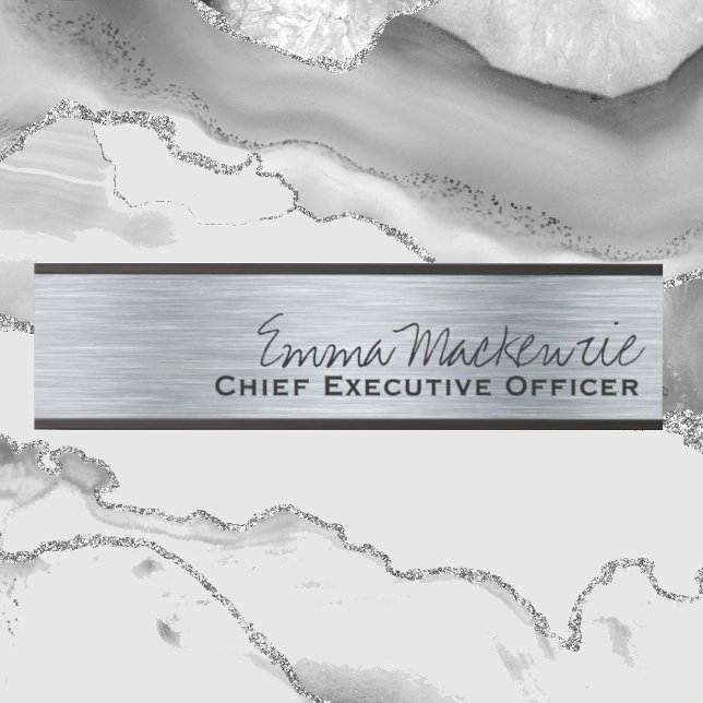 Plaque de signalétique de porte suspendue à aspect (Créateur téléchargé)