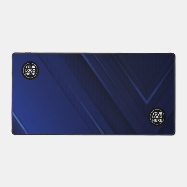 Plaque de souris de bureau professionnel Blue Mesh (Recto)