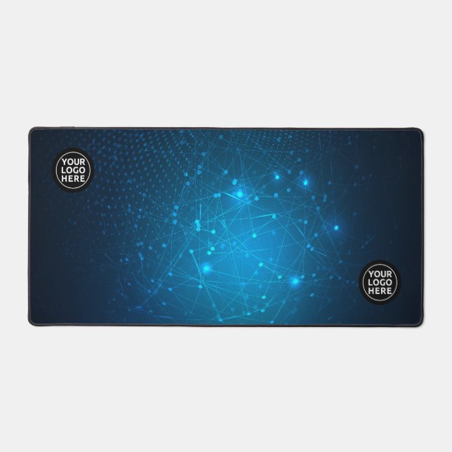 Plaque de souris de bureau professionnel Blue Tech (Recto)