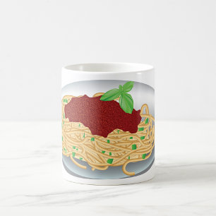 Plaque De Spaghetti Bolognaise Mug