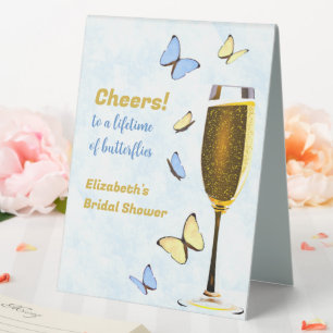 Plaque De Table À une vie de papillons - Shower de mariage