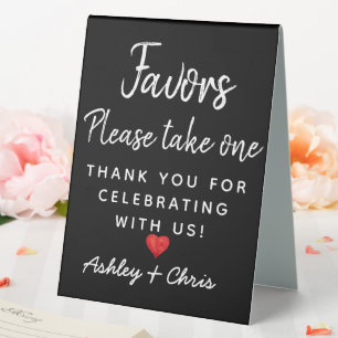 Plaque De Table Accueil Mariage Faveurs Fête des mariées Fiançaill