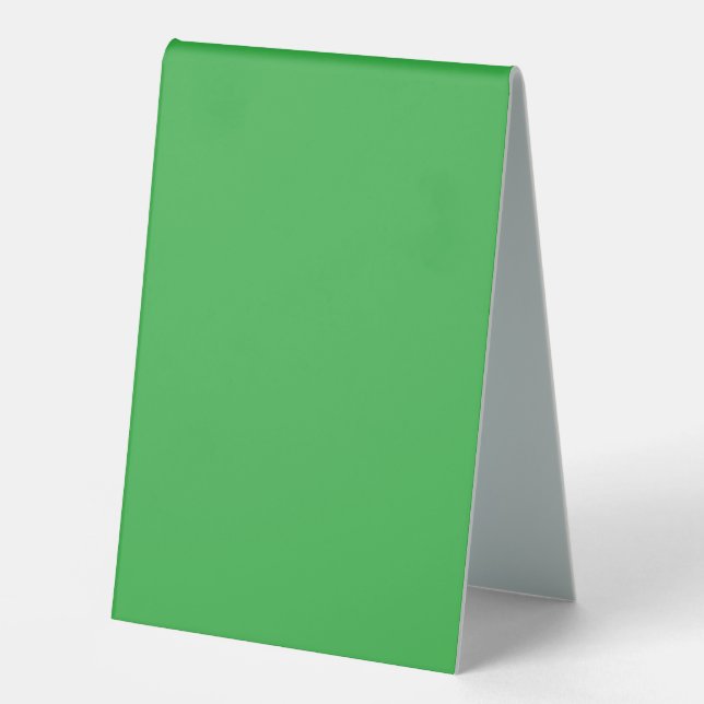 Plaque De Table Améliorez votre site web avec un fond vert (Recto)