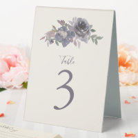 Aquarelle couleur violet duvet Mariage sur mesure