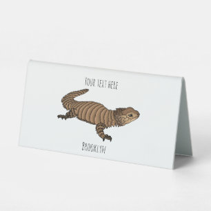 Plaque De Table Armadillo girdled lizard
