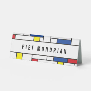 Plaque De Table Art Moderne Géométrique Minimaliste De Stijl Mondr