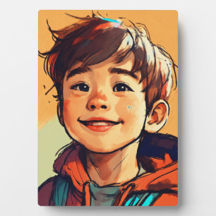 Plaque de table avec Easel