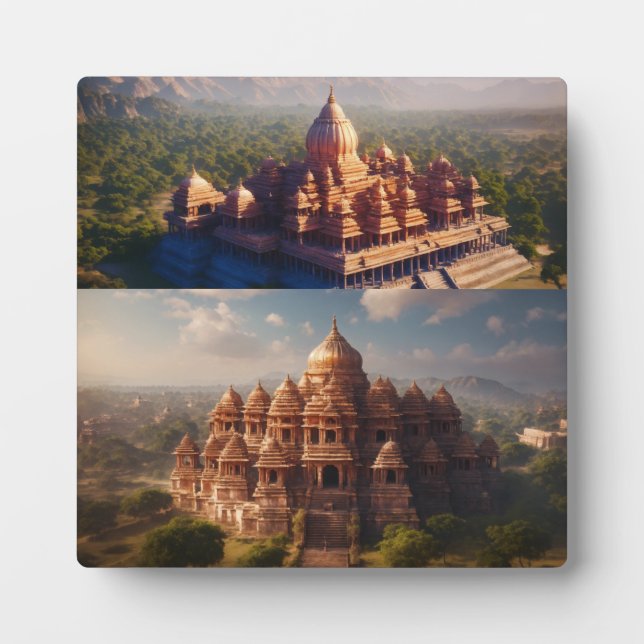 Plaque de table avec Easel (Devant)