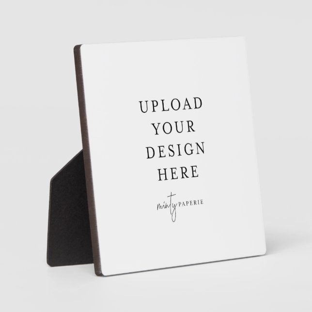 Plaque de table avec Easel (Recto)