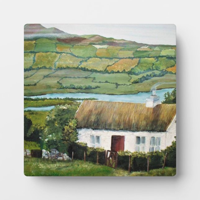 Plaque de table avec Easel Irish Art (Devant)