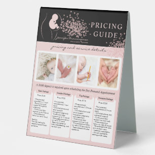 Plaque De Table Baby Black Doula Birth Coach Service Prix