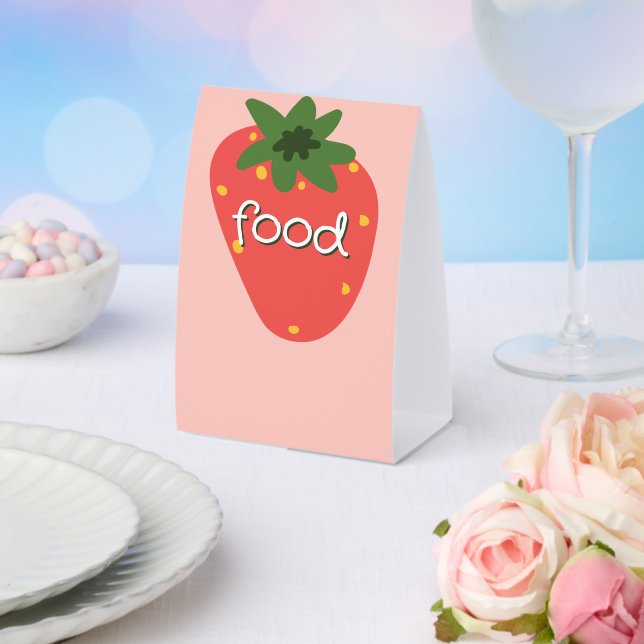 Plaque De Table Berry First Birthday Food (Insitu (mariage))