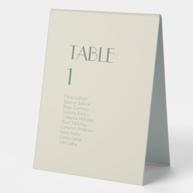 Plaque De Table Boho Deco d'automne | Panneau de table des invités (Recto)