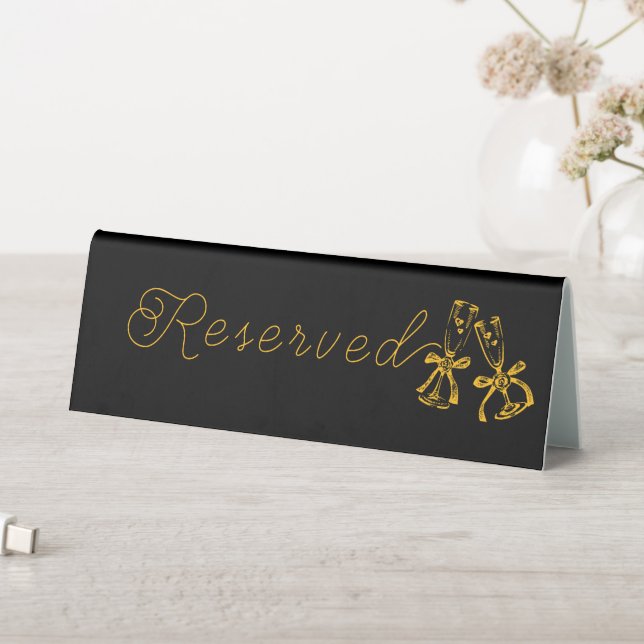 Plaque De Table Boots & Bubbly Réservation pour Baby Shower (En SItu (Tableau))