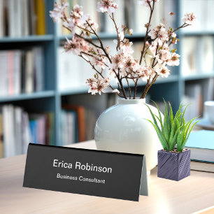 Plaque De Table Bureau de l'adjoint de la direction professionnell