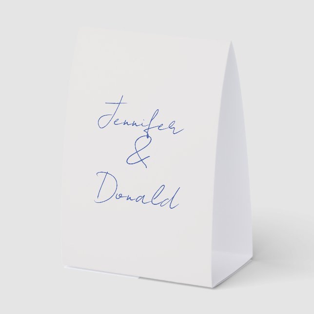 Plaque De Table Calligraphy trendy classical plain personal names (Recto)