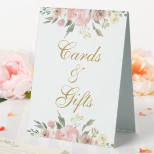 Plaque De Table Cartes de mariage et cadeaux élégants en or rose f