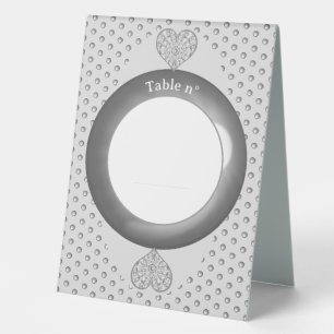 Plaque De Table Céramique gris dentelle