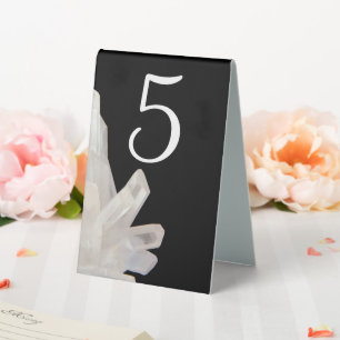 Plaque De Table Chiffres blancs sur les numéros de table de Mariag