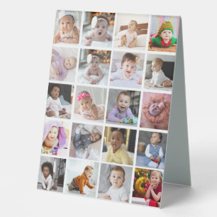 Plaque De Table Concevez votre propre collection de photos 20