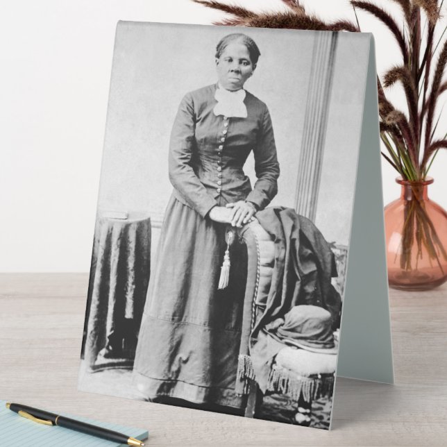 Plaque De Table Conducteur Harriet Tubman Chemin de fer souterrain (En SItu (Tableau))