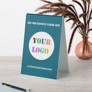 Plaque De Table Connexion Entreprise Personnalisée Texte Entrepris