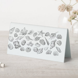 Plaque De Table Coquillages