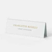 Couleur d'or professionnelle minimaliste