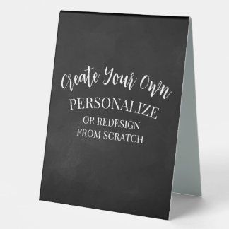 Plaque De Table Créer une personnalisation