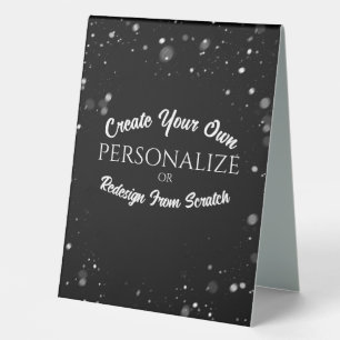 Plaque De Table Créer une personnalisation personnalisée