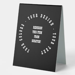 Plaque De Table Créez votre propre