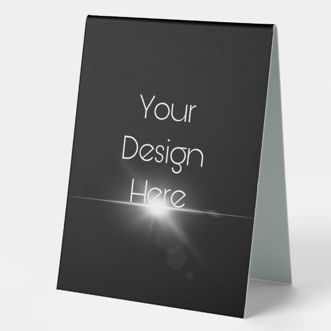 Plaque De Table Créez votre propre (Recto)