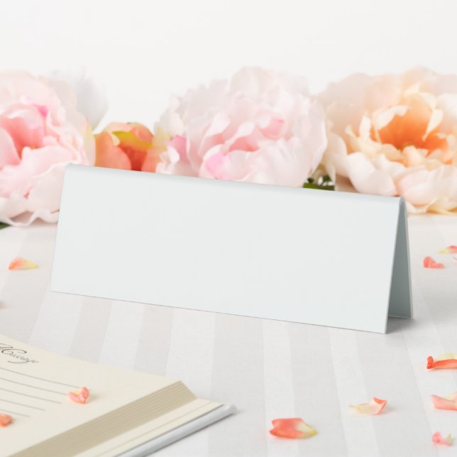 Plaque De Table Créez votre propre blanc  (In SItu (Mariage))
