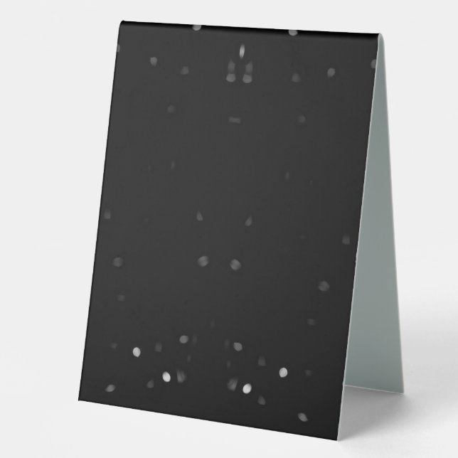 Plaque De Table Créez votre propre personnalisation (Recto)