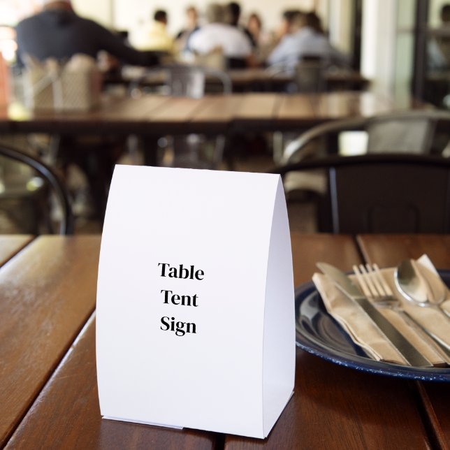 Plaque De Table Créez votre propre présentoir de table personnalis (Insitu (restaurant))