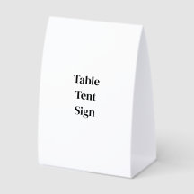 Créez votre propre présentoir de table personnalis