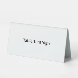 Plaque De Table Créez votre propre présentoir de table personnalis