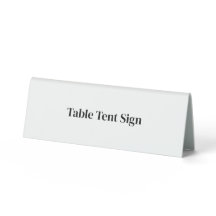 Créez votre propre présentoir de table personnalis