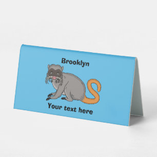 Plaque De Table Cute Emperor Tamarin illustration