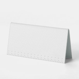 Plaque De Table Dessin au trait, Lilas blanc