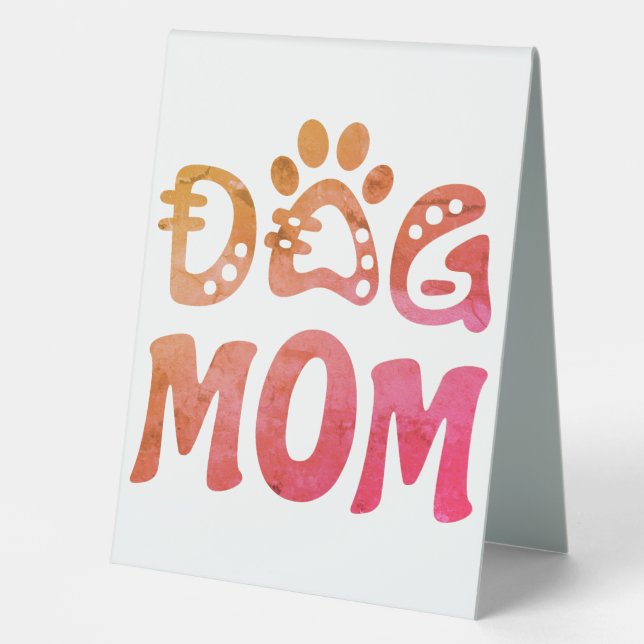 Plaque De Table Dog (Recto)