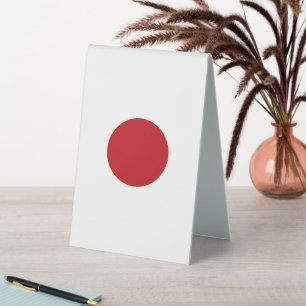 Plaque De Table Drapeau du Japon