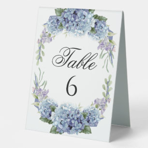 Plaque De Table Élégant Aquarelle de Fleurs de Ne Pas Oublier