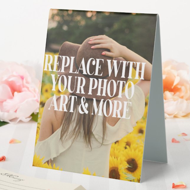 Plaque De Table Faites votre propre (In SItu (Mariage))