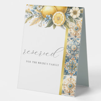 Plaque De Table Fleur carrelée méditerranéenne Italien Positano Le