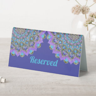 Plaque De Table Fleur De Vie - Mandala India Style 2