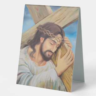 Plaque De Table Foi chrétienne Jésus Christ
