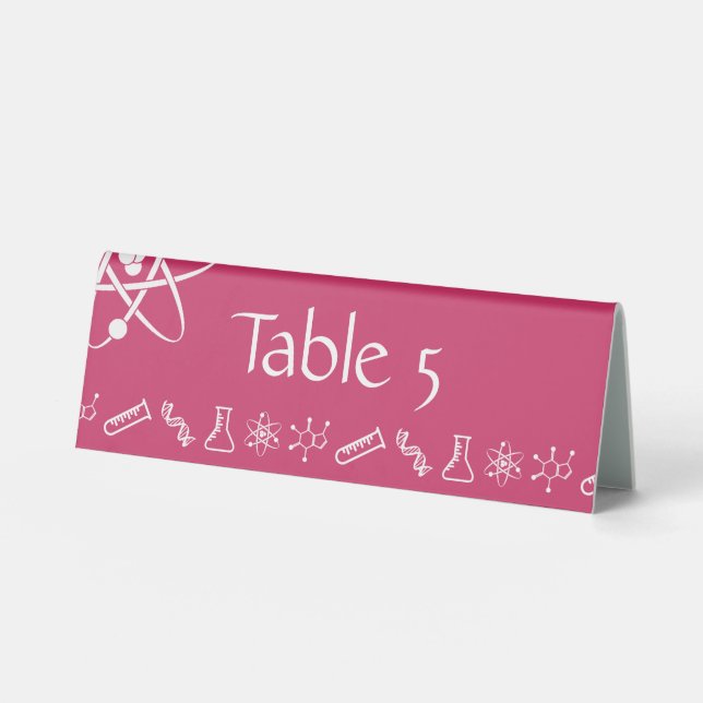 Plaque De Table Forces Attractives dans le Présentoir de Table en  (Recto)