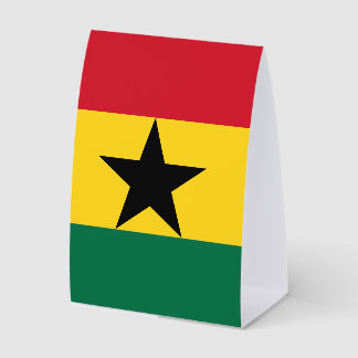Plaque De Table Ghana Flag