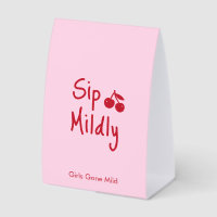 Girls Gone Mild Rose et Rouge Cerise Enterrement d